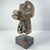 African Early 20th Century Zimba Wooden Head on Custom Stand For Sale - Image 3 of 7
