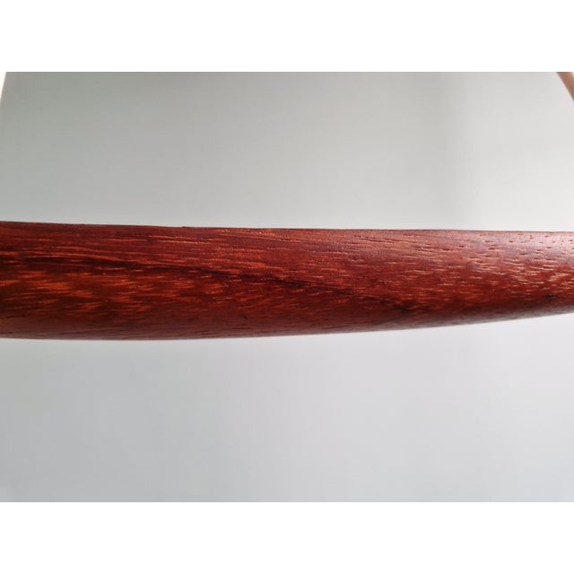 Mid-Century Teak and Sisal Rope Chandelier from Temde, 1960s For Sale - Image 13 of 18