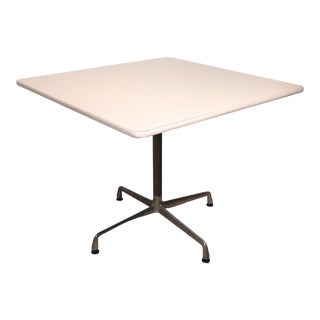 Eames Herman Miller Aluminum Group Cafe Dining Table For Sale