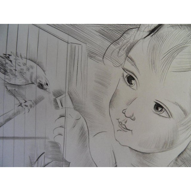 Mily Possoz, The Birdcage, Original Engraving For Sale - Image 4 of 7
