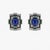 Contemporary Sapphire Bead Tassle Earrings, A Pair For Sale - Image 3 of 4