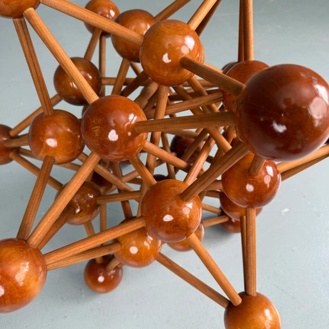 Wooden Atom Model, Holland, 1960s For Sale - Image 5 of 8