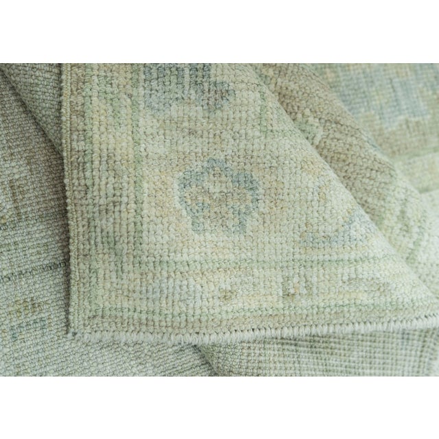 Turkish Oushak Rug 2'7" x 8'7" #19324 For Sale In Houston - Image 6 of 8