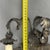Silver Cartagloria 2-Light Wall Lamp in Silver-Plated Wood, Early 1900s For Sale - Image 8 of 11