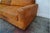 Restoration Hardware Maxwell Luxe Leather Sofa in Orange Distressed Leather For Sale In Atlanta - Image 6 of 6