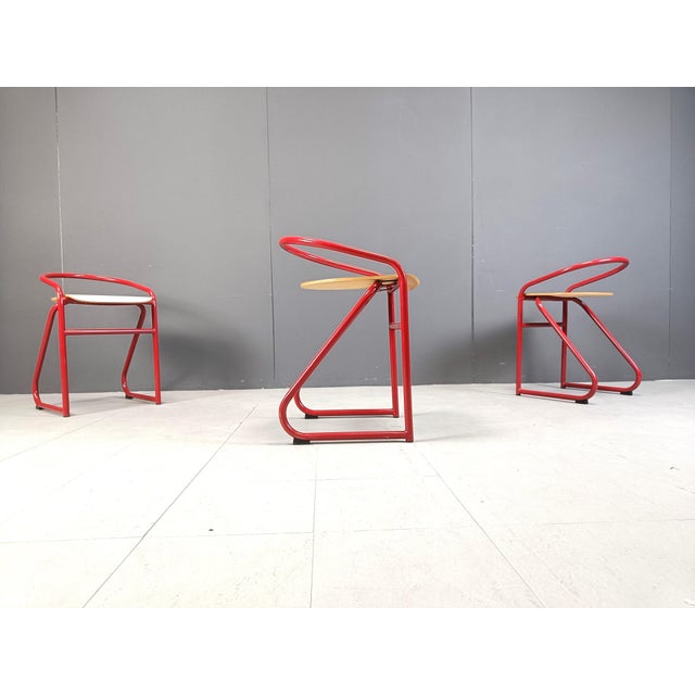 Postmodern Stools from Samo, 1980s For Sale - Image 11 of 18