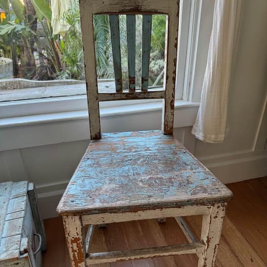 Delightful Transylvanian accent chair with beautiful character and history. A true statement piece.