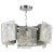 j.t. Kalmar Ice Block Chandelier For Sale