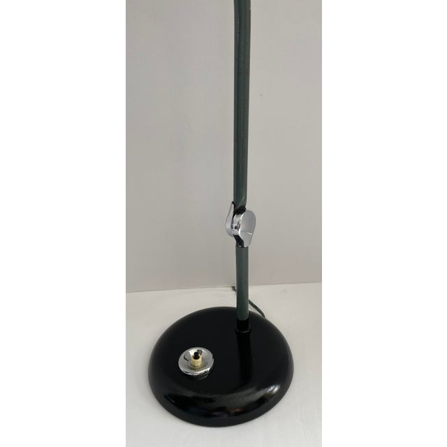 Art Deco French Industrial Age Style Table Lamp, Machine Age Style Lamp For Sale - Image 3 of 5