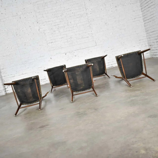 Mid-Century Modern Dining Chairs Planner Group by Paul McCobb for Winchendon, Set 5 For Sale - Image 6 of 12