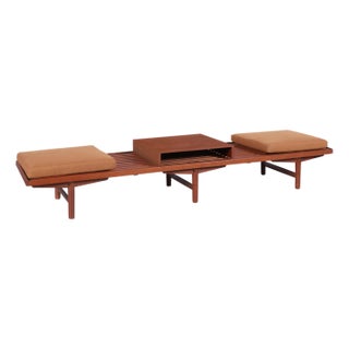 Norwegian Teak Modular Bench/Coffee Table by Gerhard Berg for Westnofa For Sale