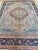 Gray Antique Persian Mohtasham Kashan Carpet, Traditional, Soft, Ivory, Blue, Green For Sale - Image 8 of 18