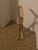 20th C. Mid-Century Modern Sculptural Solid Brass Shoe Shine Stand Footrest For Sale In Portland, OR - Image 6 of 10
