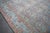 Baby Blue Vintage Paisley Allover Soft Blue Long Wool Hand-Knotted Runner - 3’3” X 16’2” For Sale - Image 8 of 9