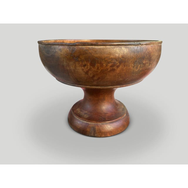 Contemporary Antique Offering Bowl For Sale - Image 3 of 5