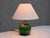 Table Lamp in Green Lacquered Wood and Nickel from Olof Heijke, Sweden, 1930s For Sale - Image 6 of 11