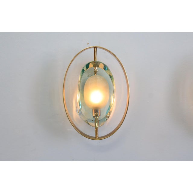 Model 2240 Wall Lights by Max Ingrand for Fontana Arte, 1959, Set of 2 For Sale - Image 10 of 17