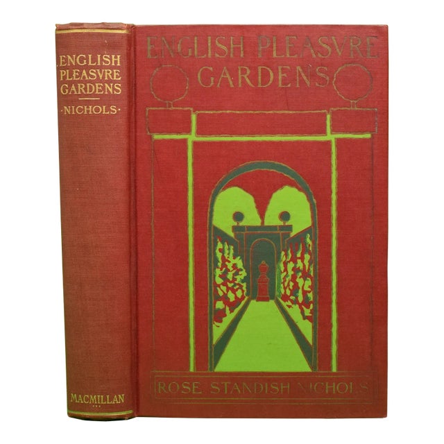 "English Pleasure Gardens" 1925 Nichols, Rose Standish For Sale