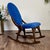 Mid 20th Century Vintage Victorian-Revival Parlor Rocking Chair For Sale - Image 5 of 11