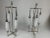 Mid 20th Century Murano Mirrored Globe Large Lamps - A Pair For Sale - Image 10 of 12