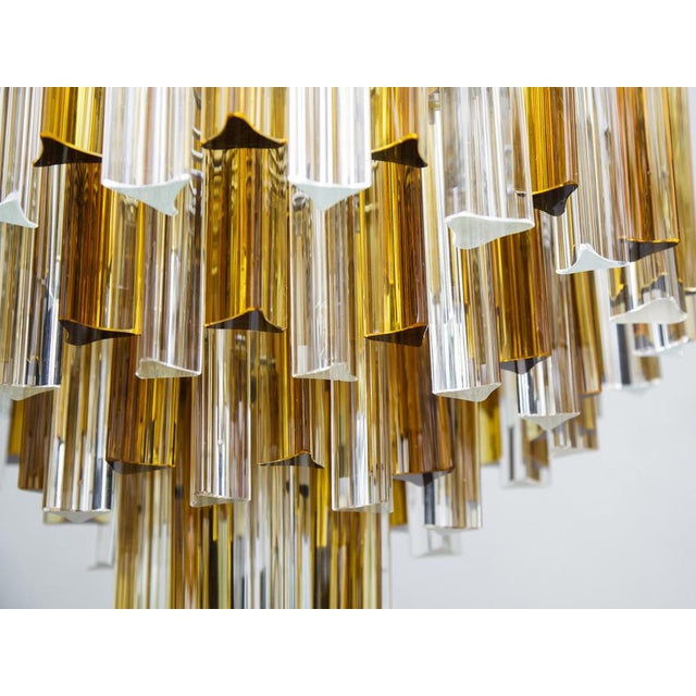 Trilobe Chandelier with 7 Lights by Paolo Venini for Venini, 1970s For Sale - Image 10 of 18
