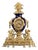 Antique Napoleon III Mantel Clock in Bleu De Sèvres Porcelain and Chased Ormolu, 1865 For Sale