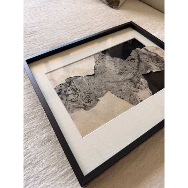 Abstract Framed Silhouette Art by Ignacio Osuna For Sale - Image 3 of 4