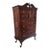 Antique Late 19th Century Colonial Revival Chippendale-Style Mahogany High Chest W/Raised Paneled Sides For Sale