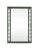 Contemporary Fleur Home Audubon Spruce Rectangle Mirror in Duck Green, 30x40 For Sale - Image 3 of 3