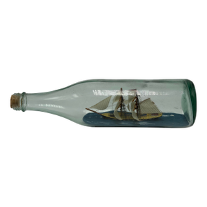 Vintage Ship in a Bottle