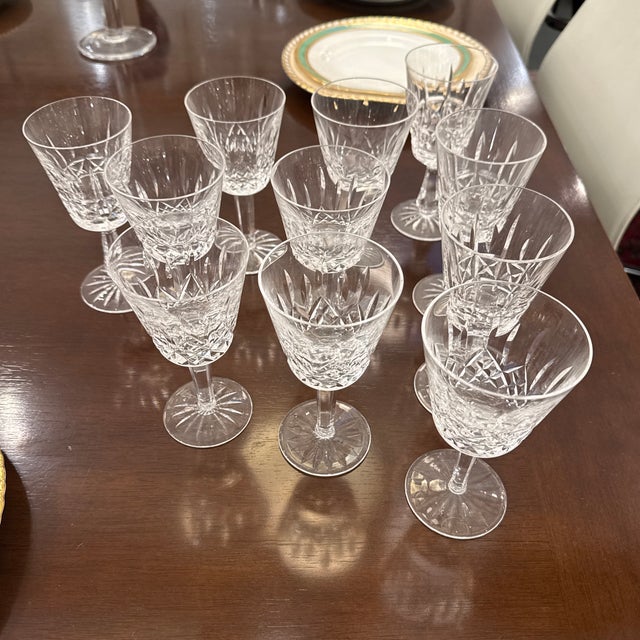 2020s Waterford Lismore Crystal Wine Glasses, Set of Eleven For Sale - Image 5 of 12