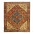 Pasargad DC Rust Color Antique Serapi Rug For Sale