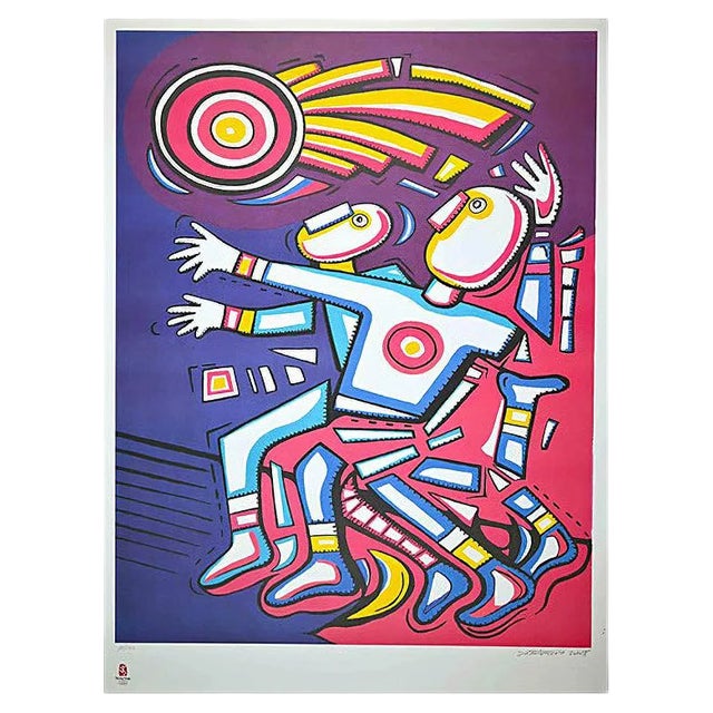 Alfredo Sosabravo, Athleticism, Original Lithograph, 2008 For Sale