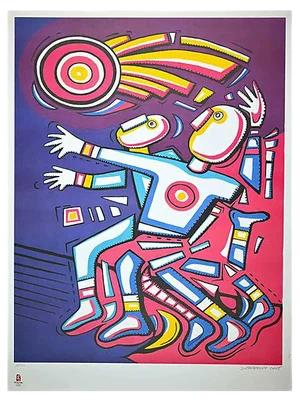 Alfredo Sosabravo, Athleticism, Original Lithograph, 2008