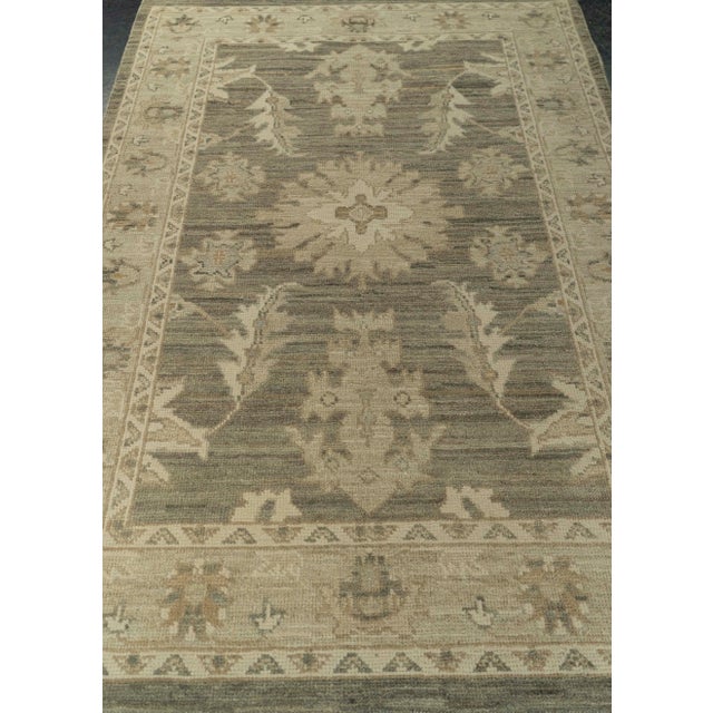 Oushak Rug 3'2" x 5' #21337 Explore a curated collection of hallway runners, wool rugs, and handmade masterpieces at ,...
