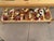 Vintage Hand Painted Geometric Wood and Glass Display Case Console For Sale - Image 9 of 10