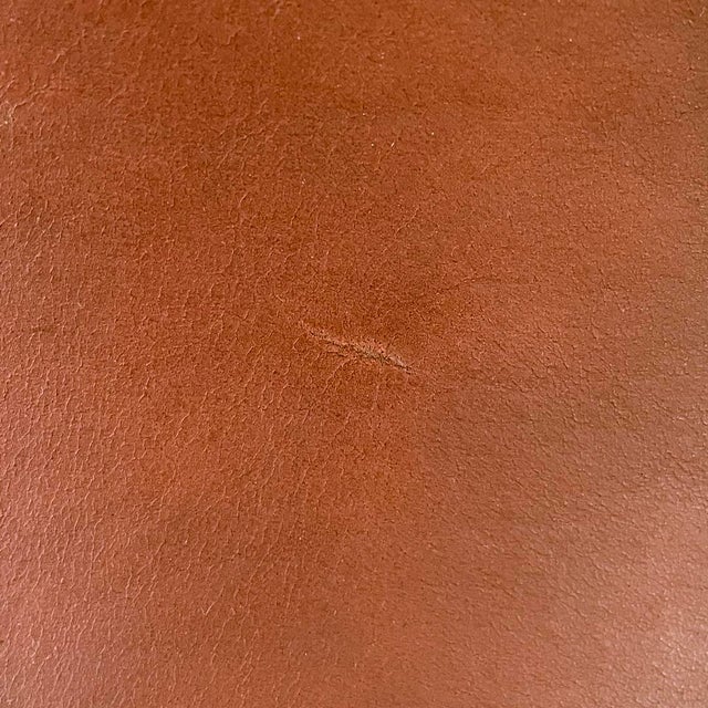 Italian Modern Leather T Chairs by Katavolos, Littell and Kelley for Icf, 1960s, Set of 4 For Sale - Image 13 of 18