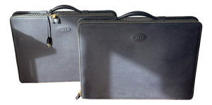 Suitcases by Ettore Bugatti for Poltrona Frau, 1990, Set of 2