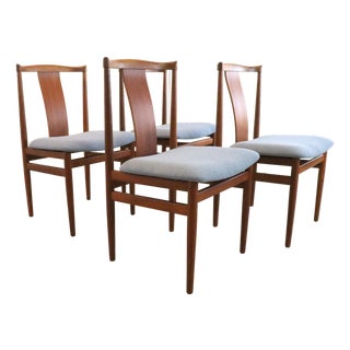 Dining Room Chairs by Henning Sørensen for Danex, Set of 4 For Sale