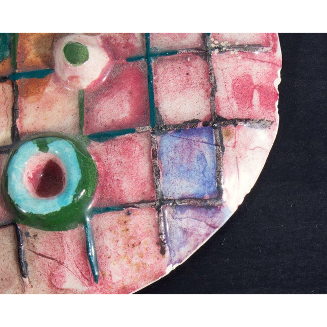 Wood 1970s Ceramic Tile by Mark Bulwinkle For Sale - Image 7 of 7