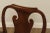1970s Kittinger Colonial Williamsburg Queen Anne Mahogany Arm Chair For Sale - Image 5 of 13
