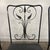 Set of 4 Salterini Iron Patio Dining Chair. This unique set of 4 dining chairs is painted black iron with a thin...