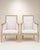 1950s Louis XVI Bergère Armchairs in Carved Beech, 1950s, Set of 2 For Sale - Image 5 of 5