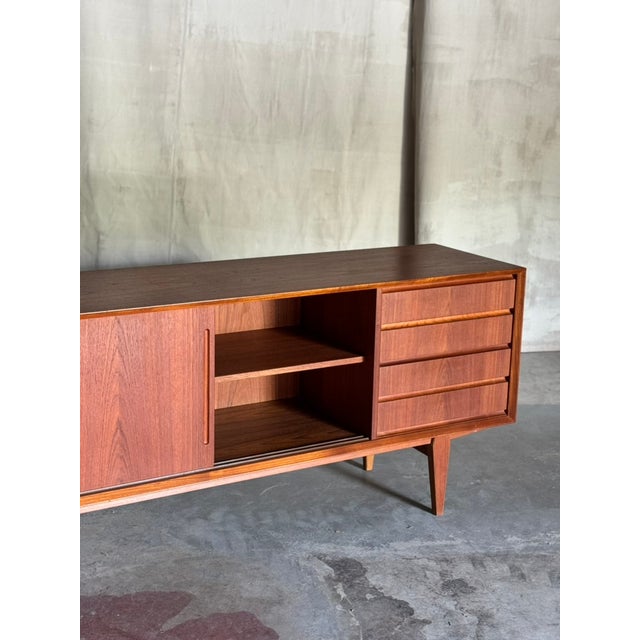 1960s Mid-Century Danish Sideboard Attributed to Knud Nielsen for Løsning Mobelfabrik For Sale - Image 12 of 18