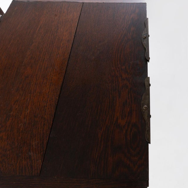 Late 19th Century Antique Oak Revolving Bookcase Patented 1888 For Sale - Image 5 of 15