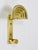 Postmodern Brass Wall Coat Hook attributed to Ettore Sottsass for Valli & Valli, Italy, 1985 For Sale - Image 13 of 18