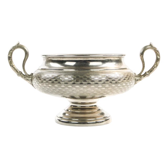 German Art Nouveau Sugar Bowl from WMF, Early 20th Century For Sale