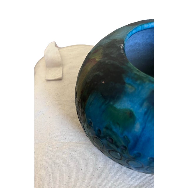 Alvino Bagni ‘Sea Garden’ Bulbous Vase For Sale - Image 9 of 9