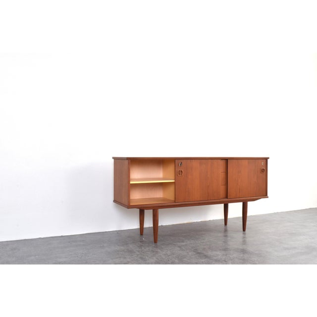 Mid-Century Danish Teak Sideboard, 1960s For Sale - Image 11 of 18