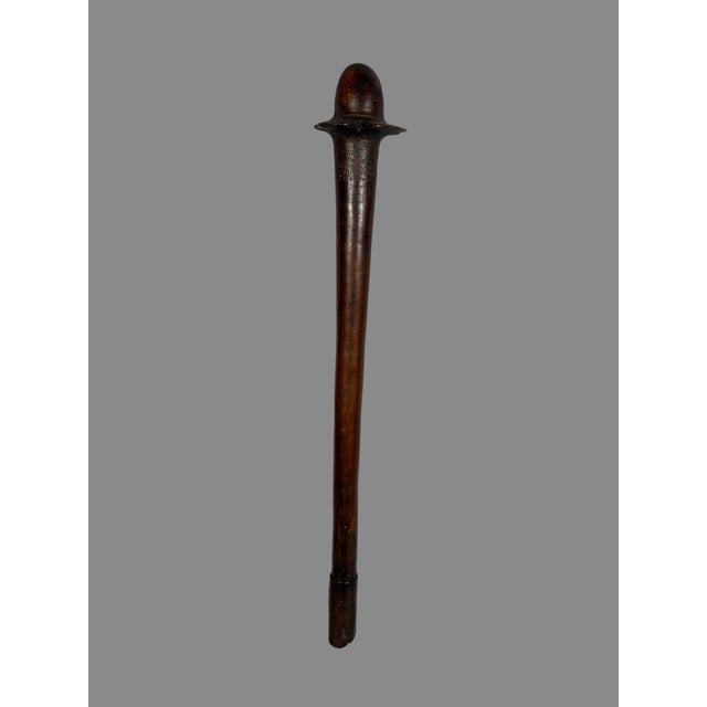 Phallic War Club with a Phallic Head, Kanak, New Caledonia For Sale - Image 5 of 7